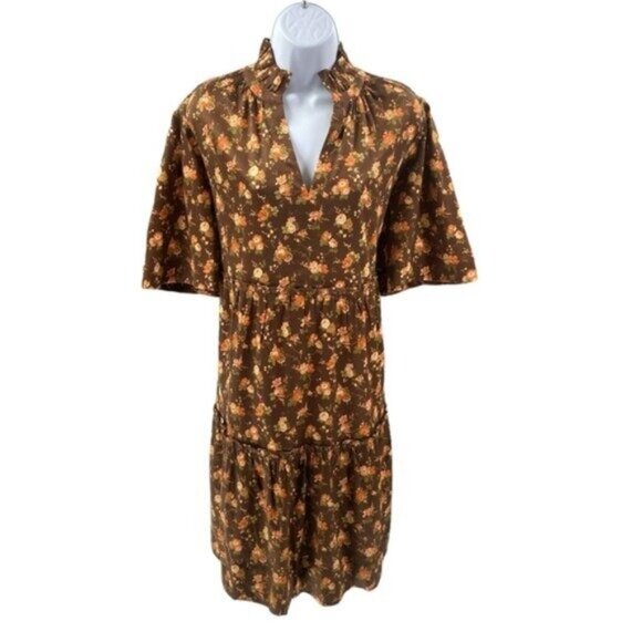 Tuckernuck | NEW Rosewood Chintz Crawford Short Sleeve Mini Dress Size L - Picture 5 of 12